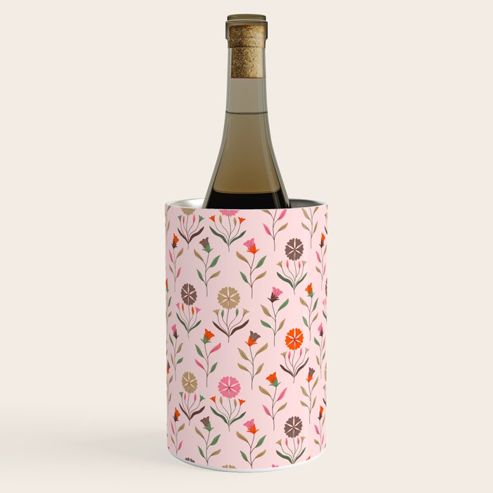 Folk Meadow - Spring Blush Wine Chiller Gallery Image 2