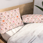 Folk Meadow - Spring Blush Pillow Sham Gallery Image 2