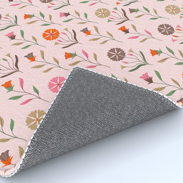 Folk Meadow - Spring Blush Rug Gallery Image 4