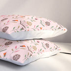 Folk Meadow - Spring Blush Pillow Sham Gallery Image 3