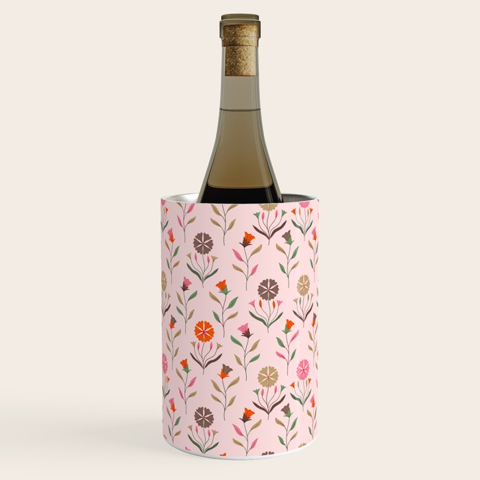 Folk Meadow - Spring Blush Wine Chiller Gallery Image 3
