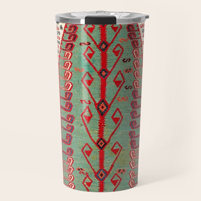 Erzerum Northeast Anatolian Niche Kilim Print Travel Mug Gallery Image 1