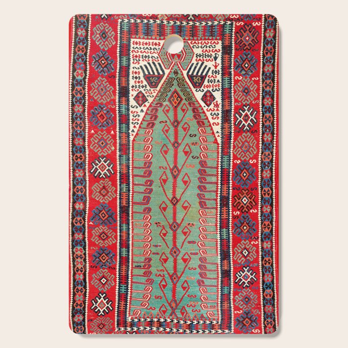 Erzerum Northeast Anatolian Niche Kilim Print Cutting Board Gallery Image 1