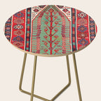 Erzerum Northeast Anatolian Niche Kilim Print Side Table Gallery Image 2