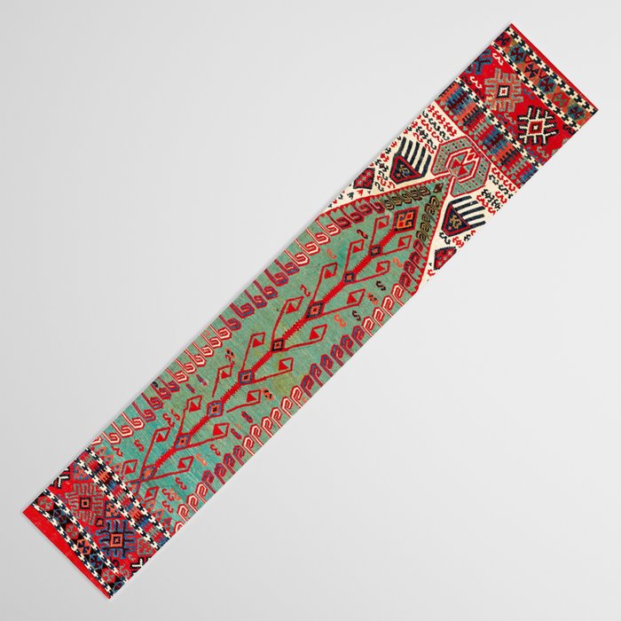 Erzerum Northeast Anatolian Niche Kilim Print Table Runner Gallery Image 3