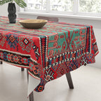 Erzerum Northeast Anatolian Niche Kilim Print Tablecloth Gallery Image 3