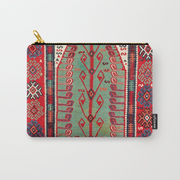 Erzerum Northeast Anatolian Niche Kilim Print Carry All Pouch Gallery Image 1
