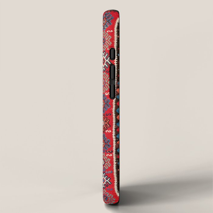 Erzerum Northeast Anatolian Niche Kilim Print iPhone Case Gallery Image 2