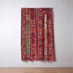 Erzerum Northeast Anatolian Niche Kilim Print Window Curtain Gallery Image 3