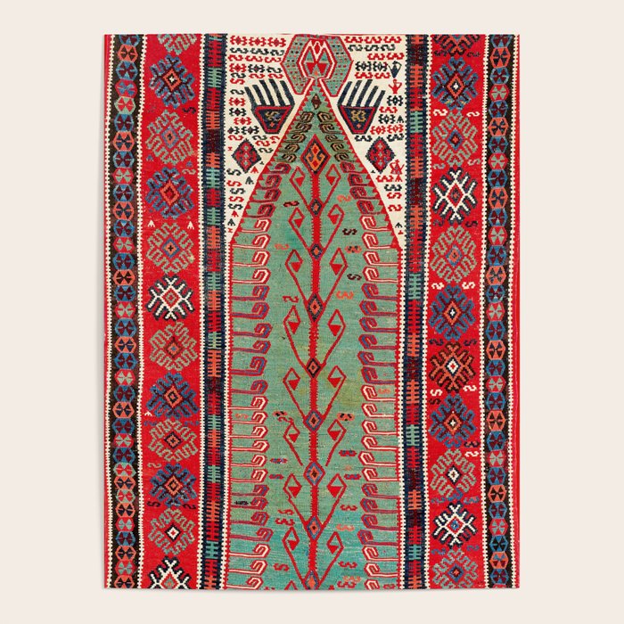Erzerum Northeast Anatolian Niche Kilim Print Poster Gallery Image 4