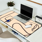 Abstract Face 49 Desk Mat Gallery Image 2