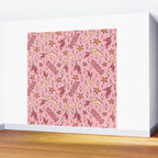 Virgo Lychee Print Wall Mural Gallery Image 2