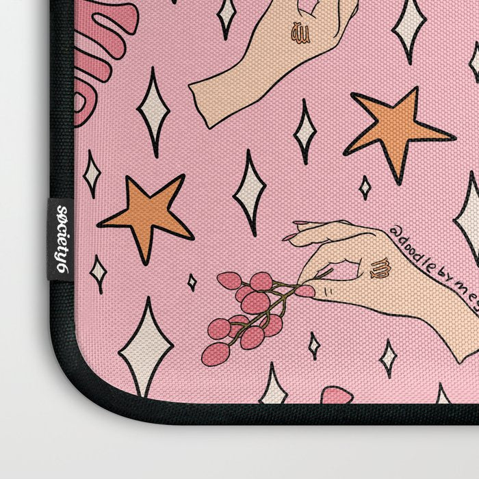 Virgo Lychee Print Laptop Sleeve Gallery Image 3
