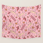 Virgo Lychee Print Wall Tapestry Gallery Image 4