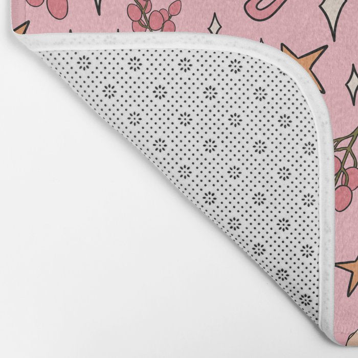 Virgo Lychee Print Bath Mat Gallery Image 2