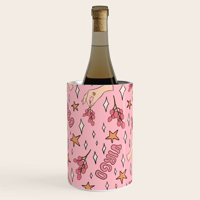 Virgo Lychee Print Wine Chiller Gallery Image 1
