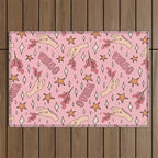Virgo Lychee Print Outdoor Rug Gallery Image 1