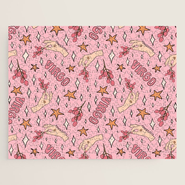 Virgo Lychee Print Jigsaw Puzzle Gallery Image 1