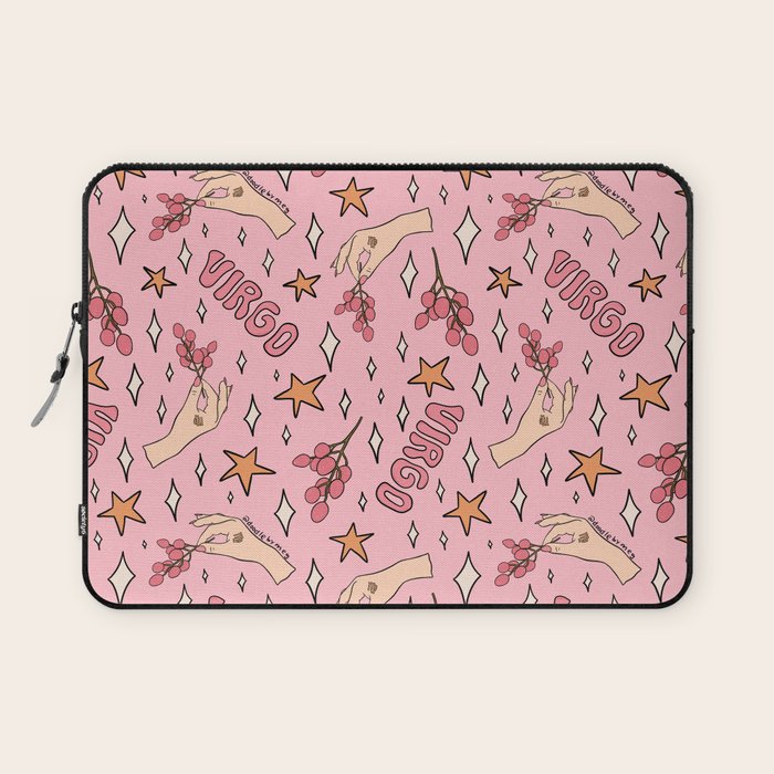 Virgo Lychee Print Laptop Sleeve Gallery Image 1