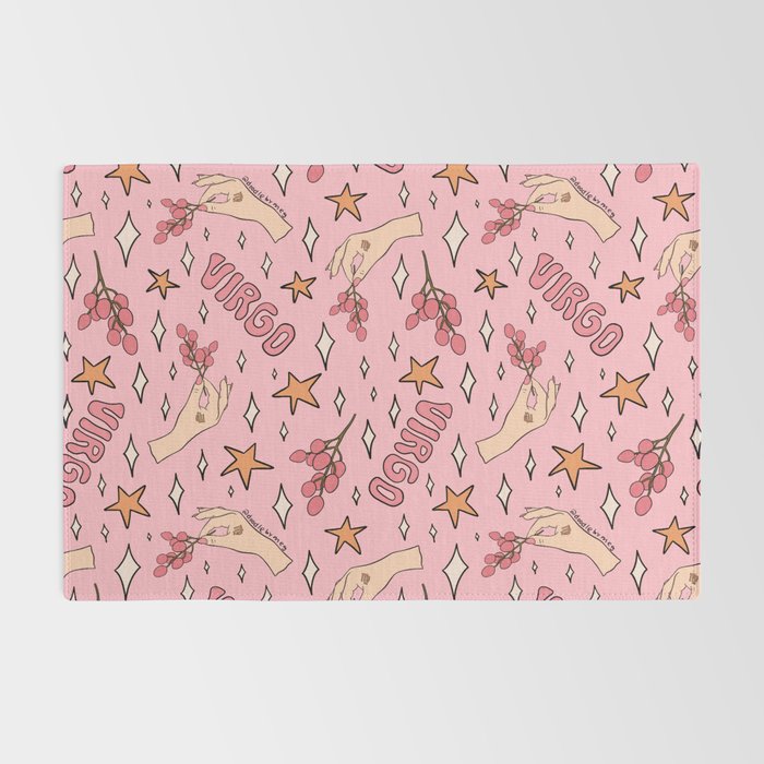 Virgo Lychee Print Rug Gallery Image 2