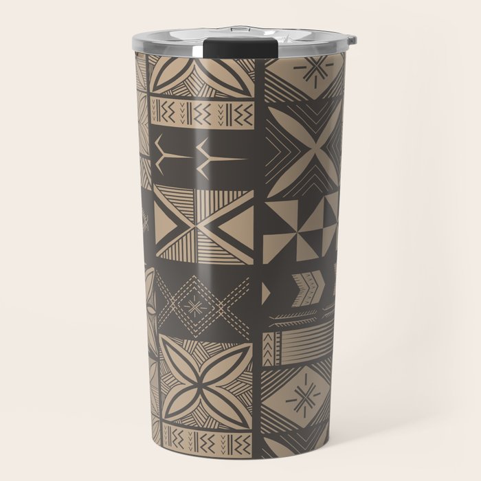 UrbanNesian Camo Siapo and Tatau Travel Mug Gallery Image 1