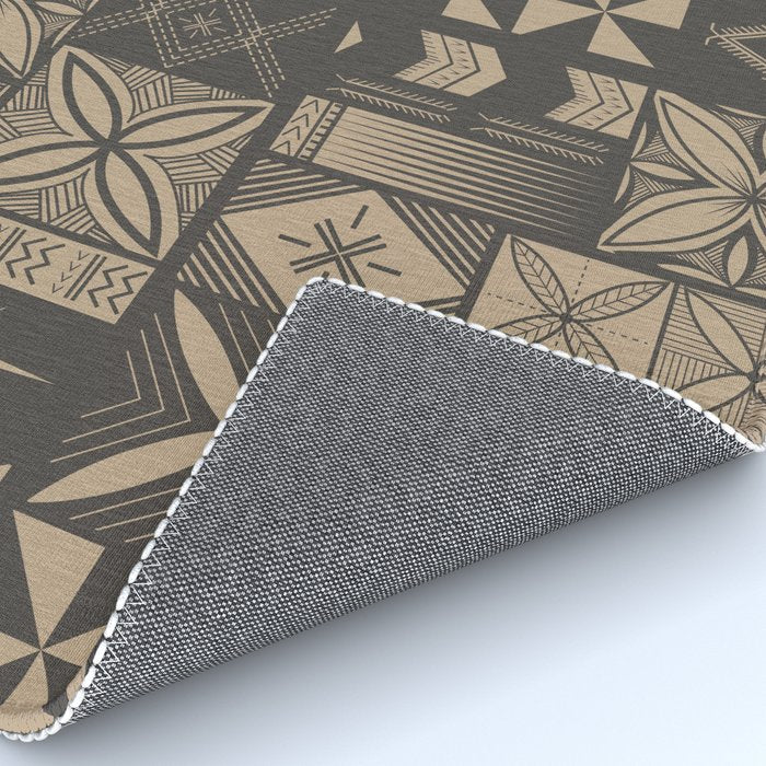 UrbanNesian Camo Siapo and Tatau Rug Gallery Image 4