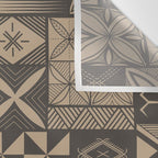 UrbanNesian Camo Siapo and Tatau Wall Tapestry Gallery Image 3