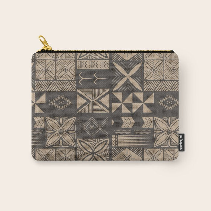 UrbanNesian Camo Siapo and Tatau Carry All Pouch Gallery Image 1