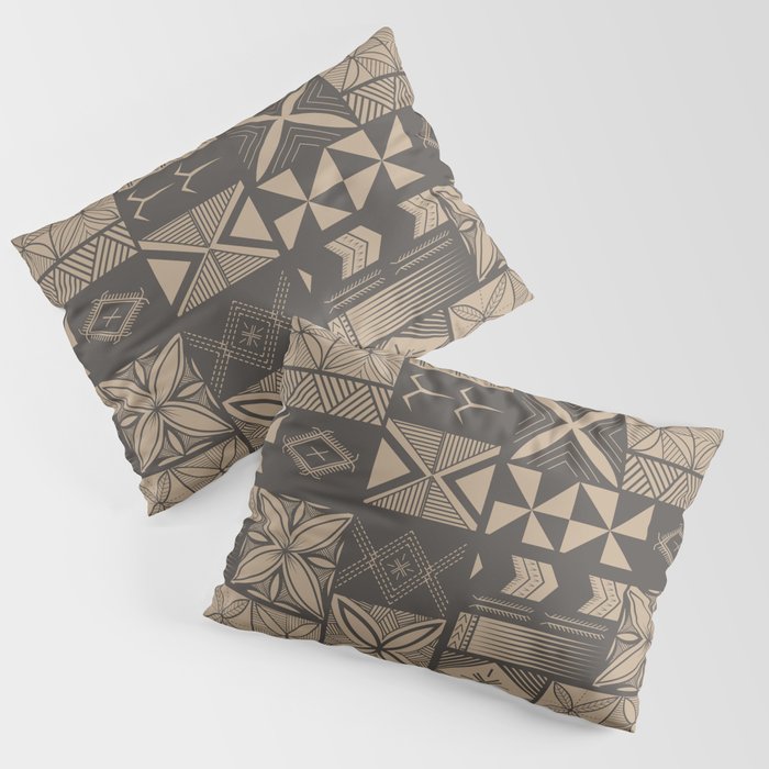 UrbanNesian Camo Siapo and Tatau Pillow Sham Gallery Image 1