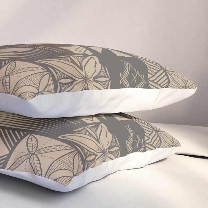 UrbanNesian Camo Siapo and Tatau Pillow Sham Gallery Image 3