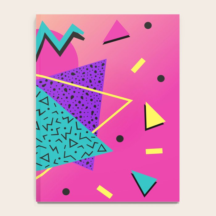 Memphis pattern 107 - 80s / 90s Retro Notebook Gallery Image 4