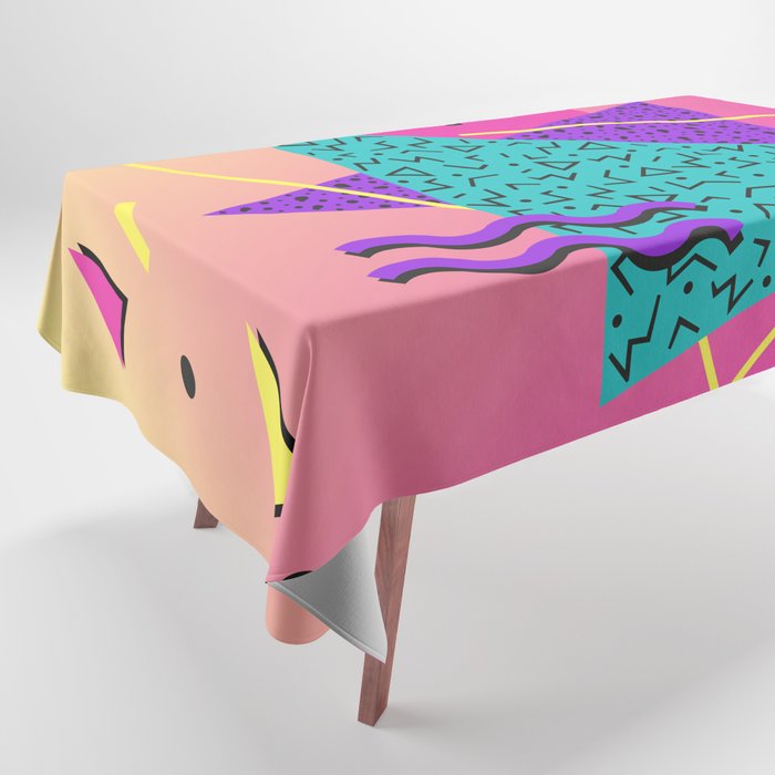 Memphis pattern 107 - 80s / 90s Retro Tablecloth Gallery Image 1