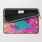Memphis pattern 107 - 80s / 90s Retro Laptop Sleeve Gallery Image 2