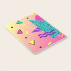 Memphis pattern 107 - 80s / 90s Retro Notebook Gallery Image 3