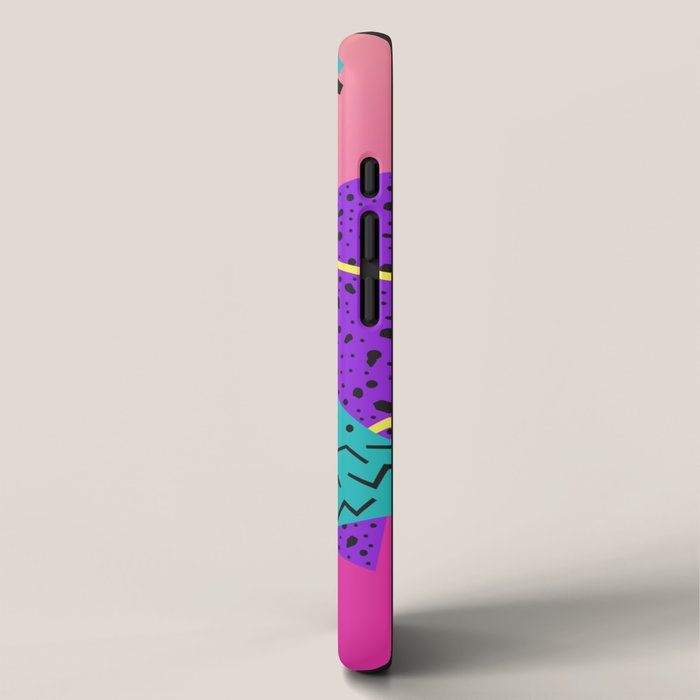 Memphis pattern 107 - 80s / 90s Retro iPhone Case Gallery Image 2