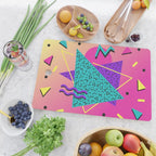 Memphis pattern 107 - 80s / 90s Retro Cutting Board Gallery Image 2