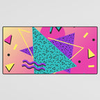 Memphis pattern 107 - 80s / 90s Retro Desk Mat Gallery Image 3