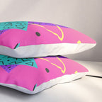 Memphis pattern 107 - 80s / 90s Retro Pillow Sham Gallery Image 3