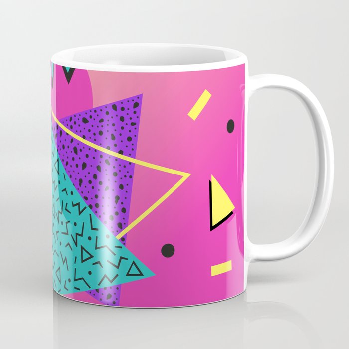Memphis pattern 107 - 80s / 90s Retro Coffee Mug Gallery Image 1