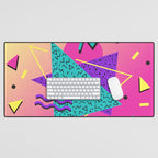Memphis pattern 107 - 80s / 90s Retro Desk Mat Gallery Image 1