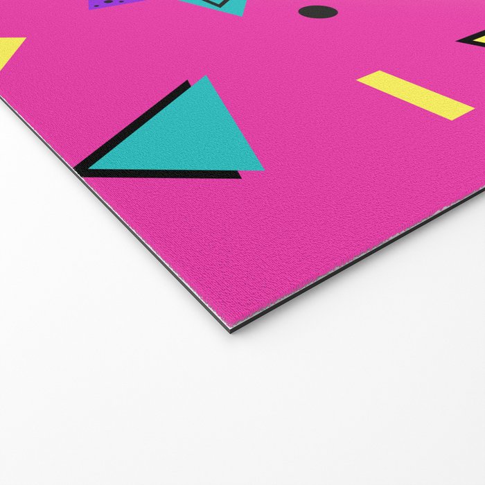 Memphis pattern 107 - 80s / 90s Retro Welcome Mat Gallery Image 2
