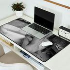 Bath in Paris, Cold Water Flat, Female Nude black and white art photography / photograph Desk Mat Gallery Image 2