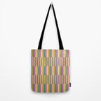 Mixed Stripes Pattern XIII Tropical Summer Tote Bag Gallery Image 2