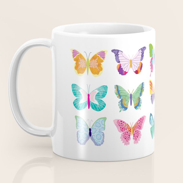 Colorful Butterflies  Coffee Mug Gallery Image 3