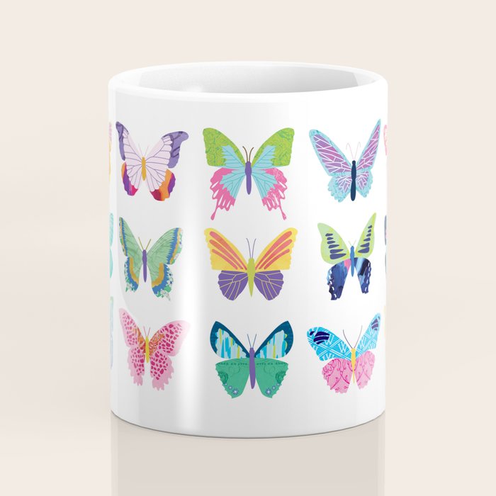 Colorful Butterflies  Coffee Mug Gallery Image 4