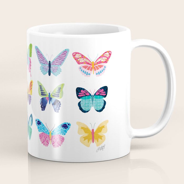 Colorful Butterflies  Coffee Mug Gallery Image 1