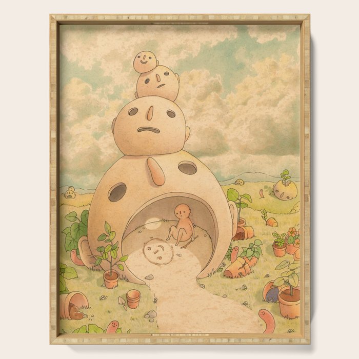 Ruins Serving Tray Gallery Image 1