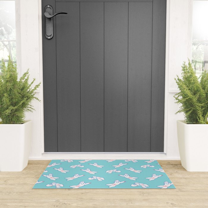 Sleeping Yallet Welcome Mat Gallery Image 3