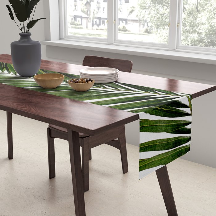 Palm Leaf I Table Runner Gallery Image 2