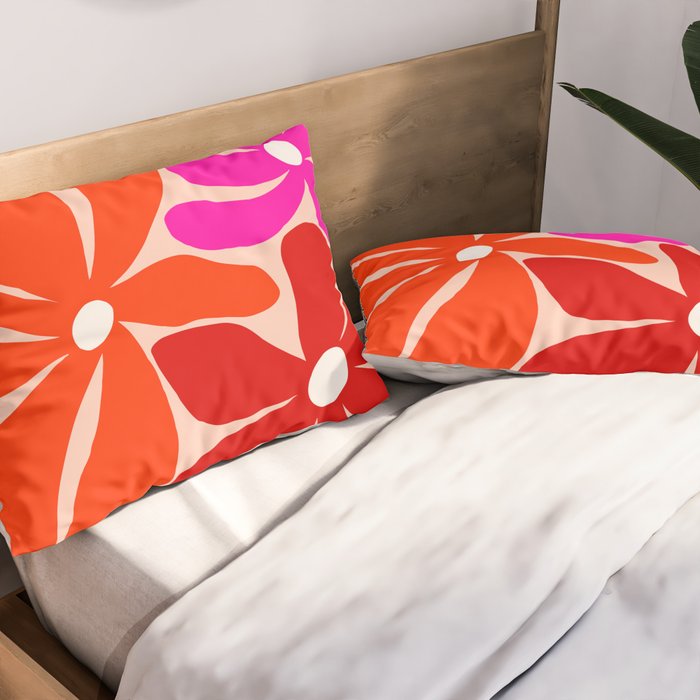 Full Bloom Flower Market  - City of Love Pillow Sham Gallery Image 2
